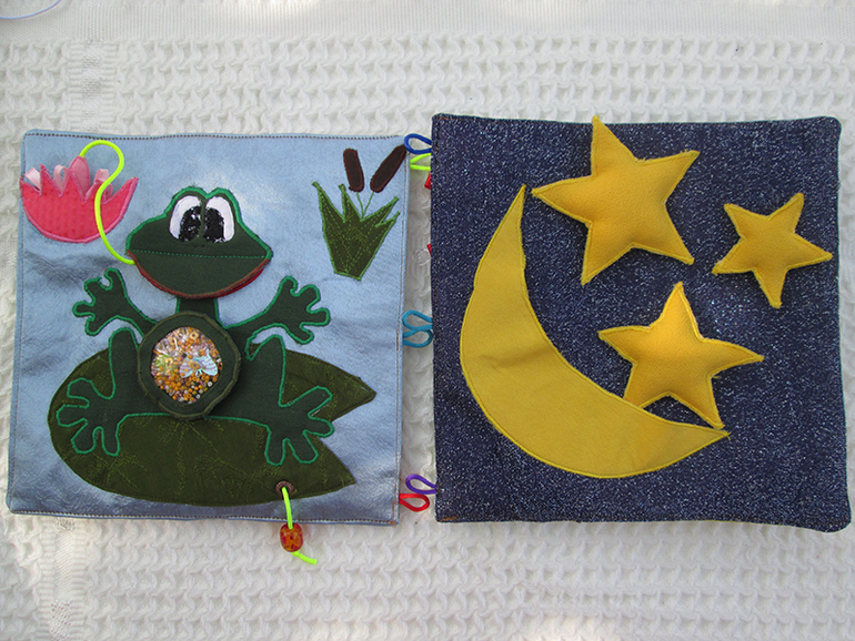 Развивающая книжка для дочи