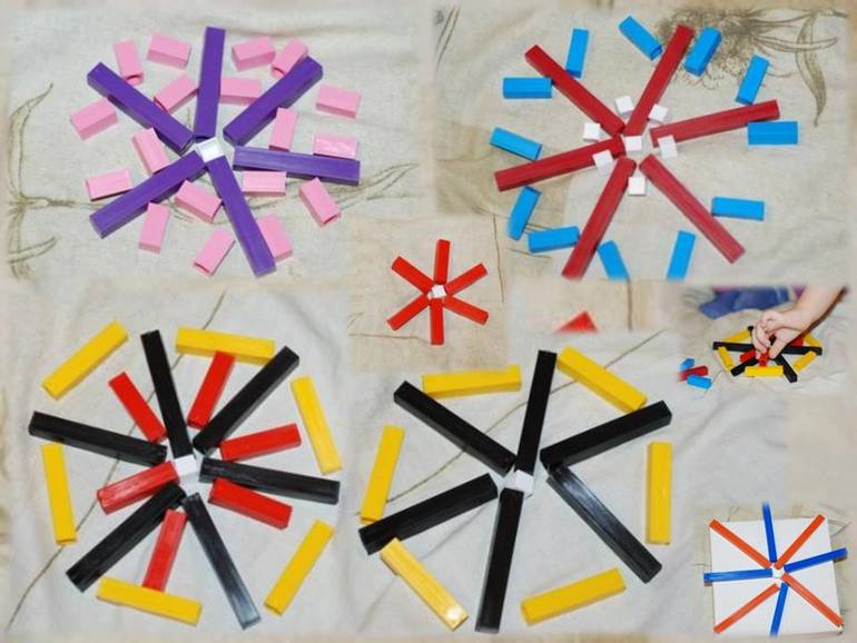 Тематическое занятие Снежинки