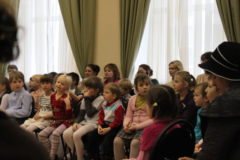 Наш первый праздник в Воскресной школе " Именины"