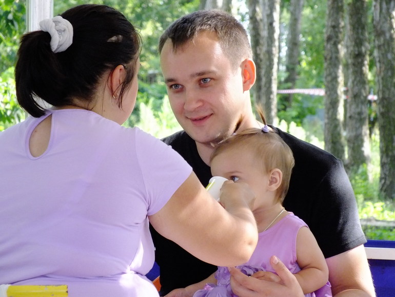 Алисику годик 12.08.2013