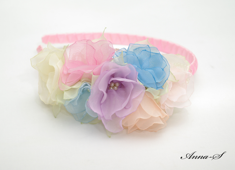 Нежный ободочек для маленькой красавицы !