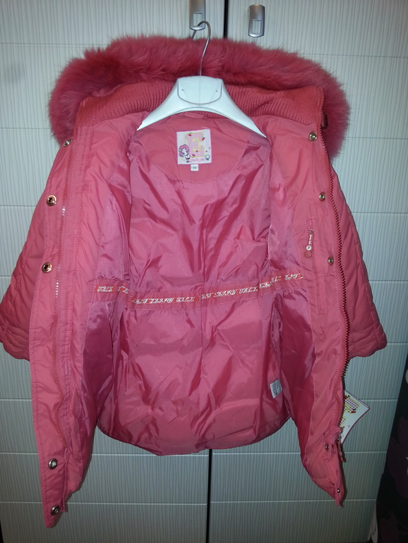 Пуховое пальто НОВОЕ 98см 3000руб