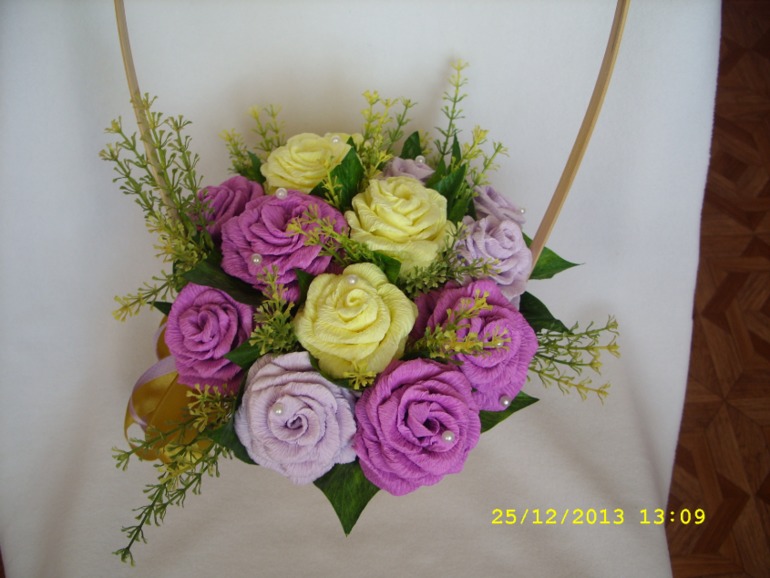 Корзинка для бабушки.