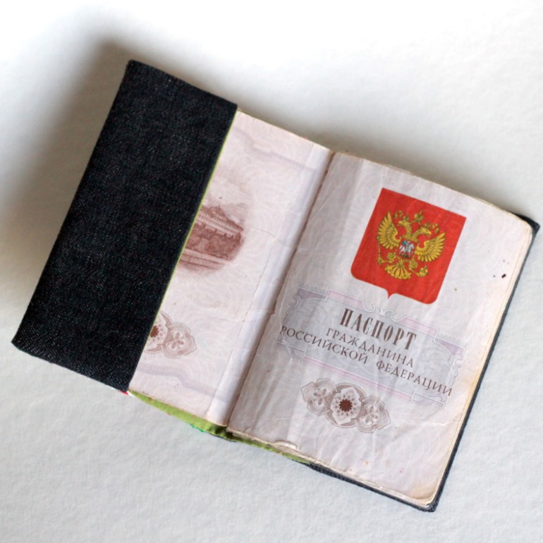 Обложка для паспорта и чехол для мобильного телефона