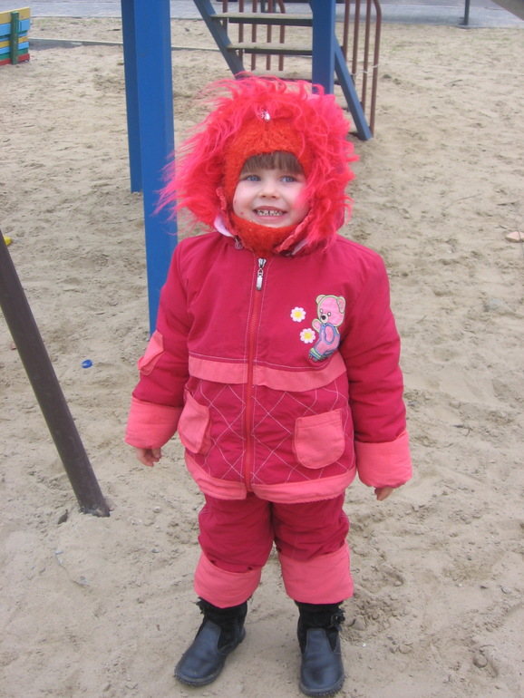 Комбинезончик к зимнему сезону.