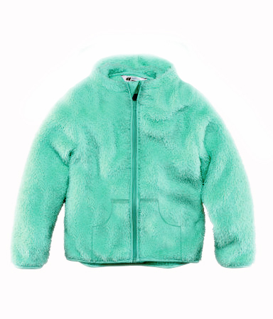 Флисовая кофточка для девочки H&M 12-18 мес