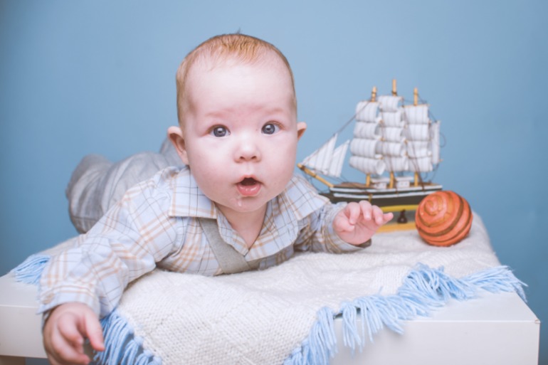 наша фотосессия в 4 месяца