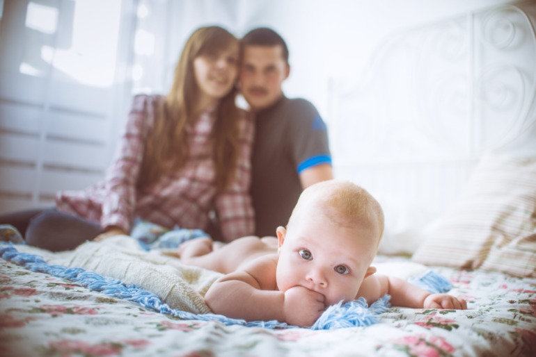 наша фотосессия в 4 месяца