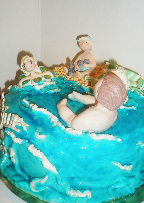 На день рождения маленькой девочки