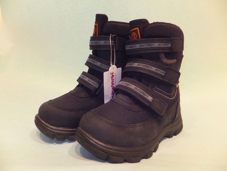 Новая обувь Minimen для мальчиков. Сапожки на натуральном меху. Обновила 25.09.