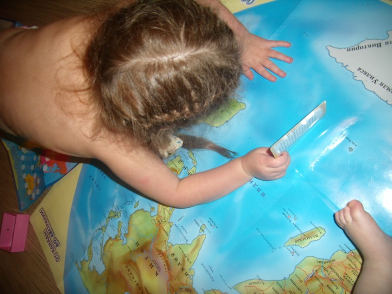 Первое путешествие Мити и Сони.