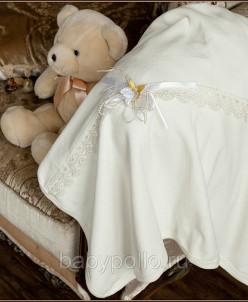 Плед-одеяло с розочкой