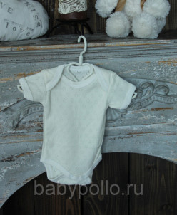 Боди из рибаны / короткий рукав