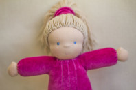 Текстильная кукла ручной работы Настёна