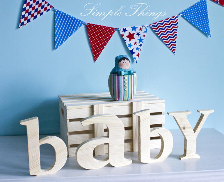 Wood box №5  - Babу Boy. Simple Things