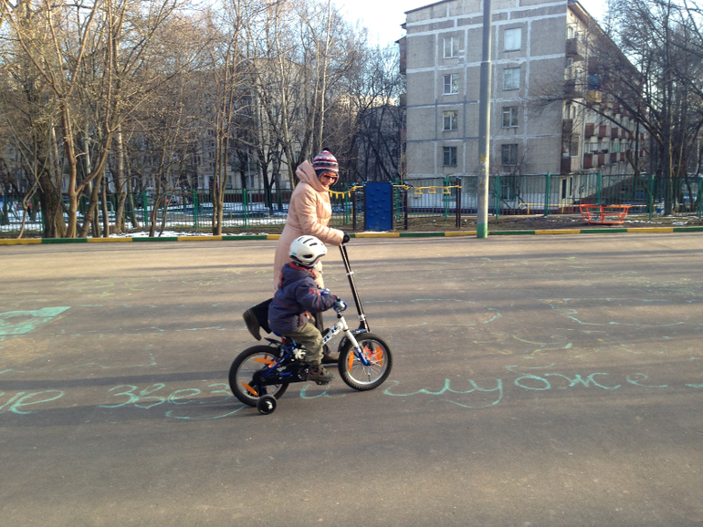 Первое велосипедное