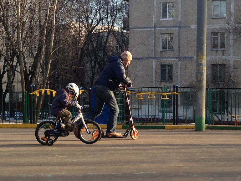 Первое велосипедное
