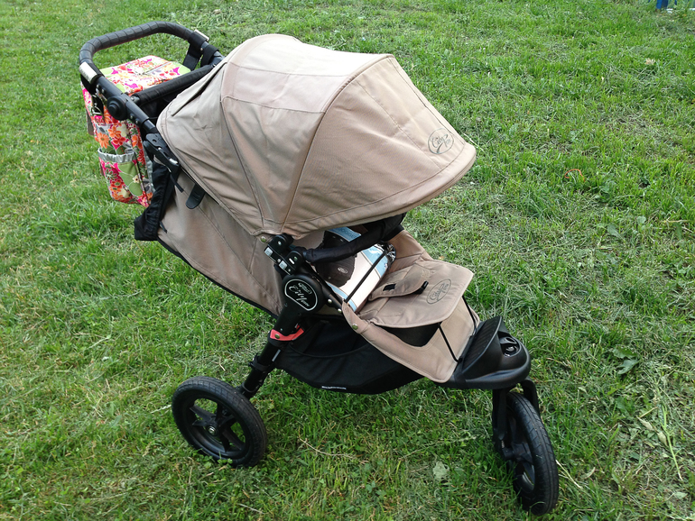 Baby jogger city elite с бампером и муфтой для ножек. Сумка Ju-Ju-Be.