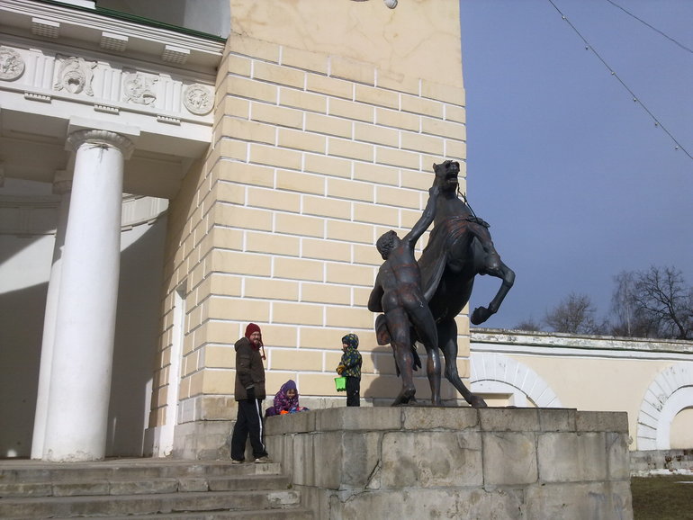Наконец-то выбрались в парк!