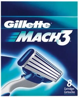 Сменные лезвия Gillette