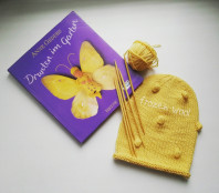 Детская шапочка попкорн однотонная