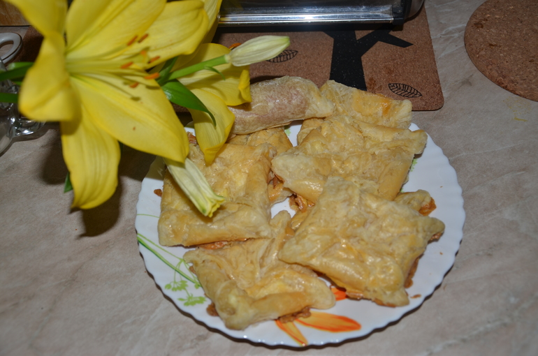 Конвертики с сыром:)