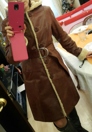 Дублёнка кожа нат, мех овчина р.42-44-46 6900р.