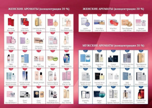 Парфюмерия  20 % масел от ARMELLE для Вас