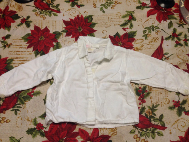 рубашка белая 12 м