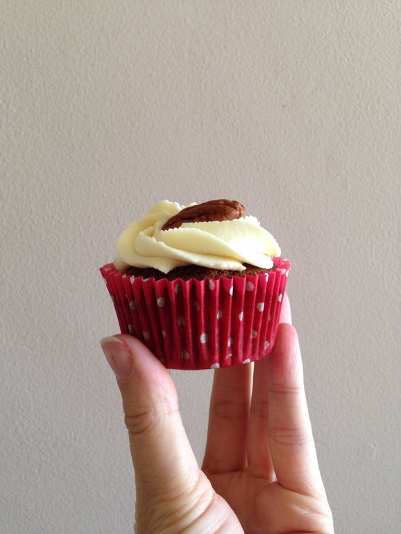 Carrots cap cakes