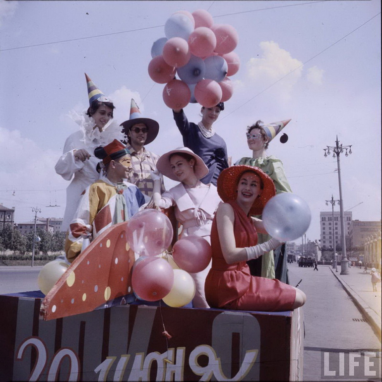 Dior в Москве в 1959)))