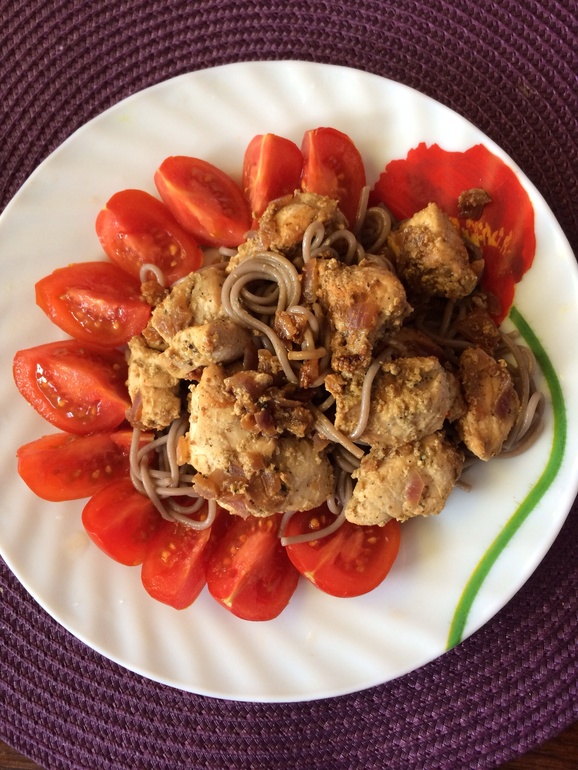 Очень вкусная курочка!