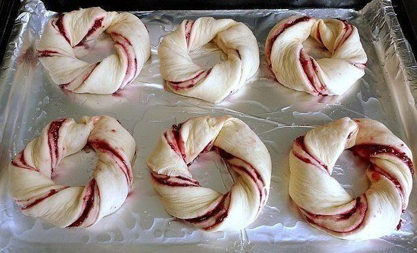 Клюквенные колечки