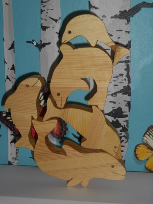 Балансир дельфины