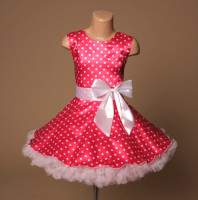 Синее платье в стиле стиляги