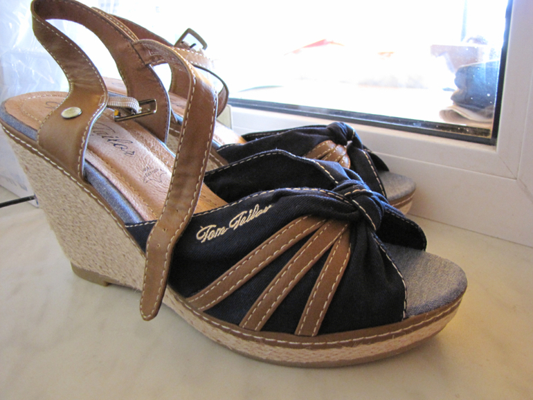 Босоножки Tom Tailor удобнейшие 40-41р-р
