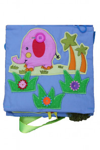 Развивающая книга ручной работы