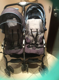 Детская коляска для двойни Jetem Elegant Twin