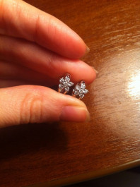 Серебряные сережки. Г Зеленоград