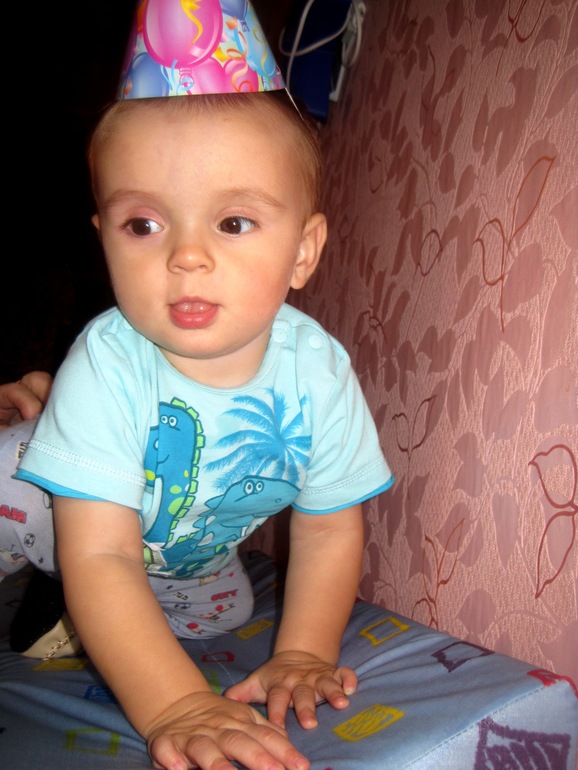 Сыночку годик!