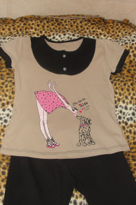 Трикотажный костюм для дома р.46-48 новый