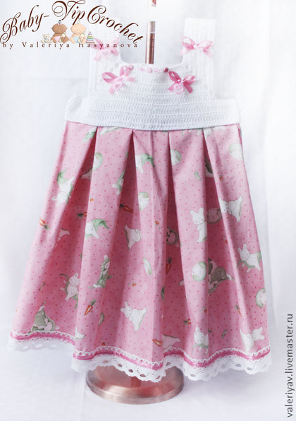 Распродажа платьев для девочек BabyVipCrochet