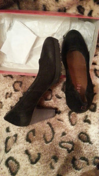 Туфли Hogl оригинал замша новые