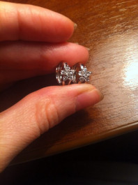 Серебряные сережки. Г Зеленоград