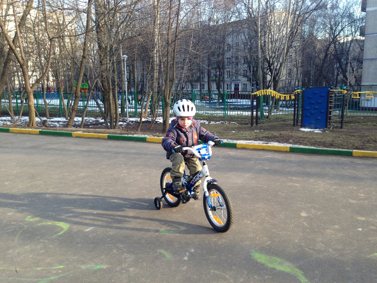 Первое велосипедное