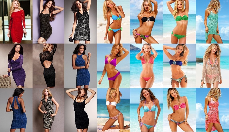 Огромный Пристрой Victorias secret из моей закупки: купальники, платья, сумки, трусики