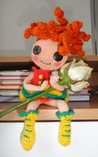 Вязаные куклы Lalaloopsy(ручная работа)