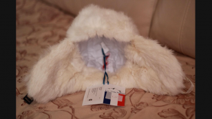 Шапка-ушанка для девочки размер М