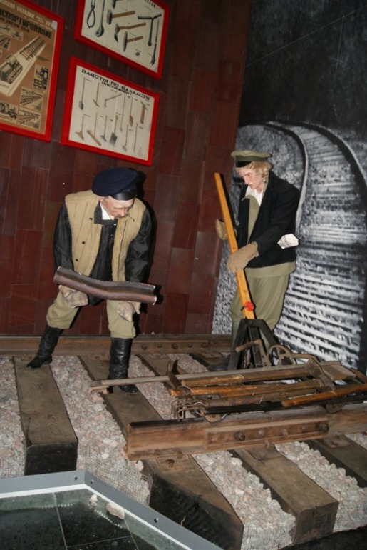Паравозия в музее РЖД