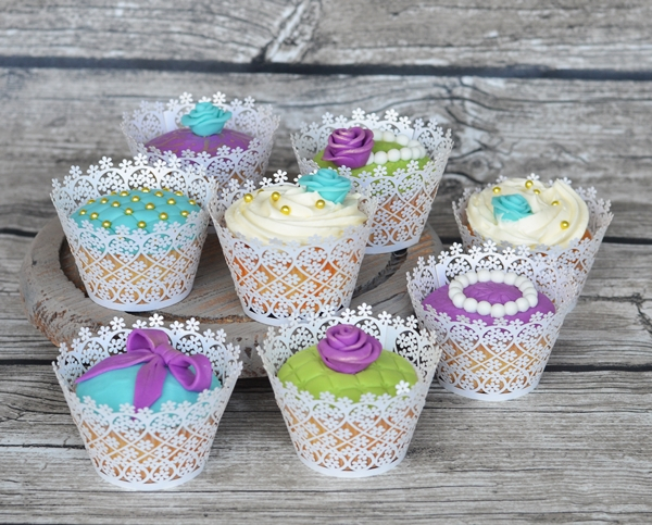 Wedding cupcakes